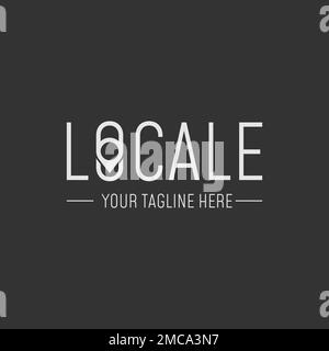 Location Map Icon. Locale Pin Marker Position Navigation GPS Pointer ...