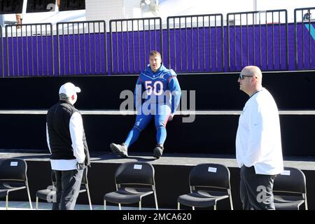 Las Vegas, Nevada, USA. 5th Feb, 2022. San Francisco 49ers wide receiver  Deebo Samuel (19) during the NFC Pro Bowl Practice at Las Vegas Ballpark in  Las Vegas, Nevada. Darren Lee/CSM/Alamy Live