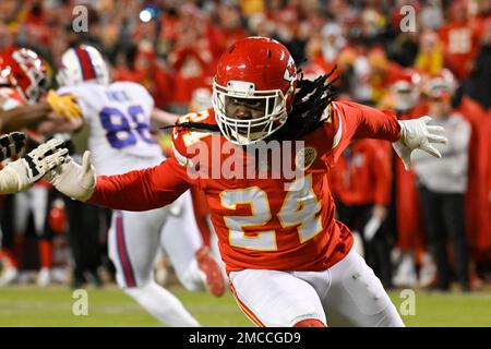 Kansas City Chiefs linebacker Melvin Ingram during the first half