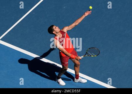 Tennis: ATP roundup: Carlos Alcaraz stuns Matteo Berrettini to reach Vienna  semis
