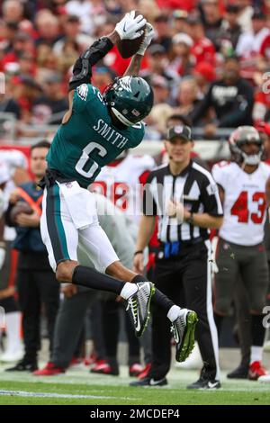 DeVonta Smith Rocking Eagles Green Suit Ahead of Giants Game