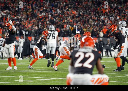 Cincinnati Bengals linebacker Germaine Pratt (57) against the Tennessee  Titans in an NFL football game, Sunday, Nov. 27, 2022, in Nashville, Tenn.  Bengals won 20-16. (AP Photo/Jeff Lewis Stock Photo - Alamy