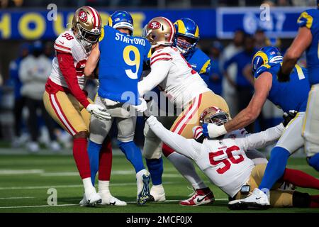 Los Angeles Chargers running back Joshua Kelley (25) carries against the  Los Angeles Rams during the first half of a preseason NFL football game  Saturday, Aug. 12, 2023, in Inglewood, Calif. (AP