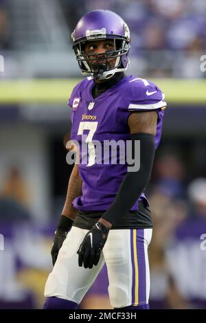 Minnesota Vikings cornerback Patrick Peterson (7) in action during an NFL  football game against the Chicago Bears, Sunday, Jan. 9, 2022 in  Minneapolis. Minnesota won 31-17. (AP Photo/Stacy Bengs Stock Photo - Alamy