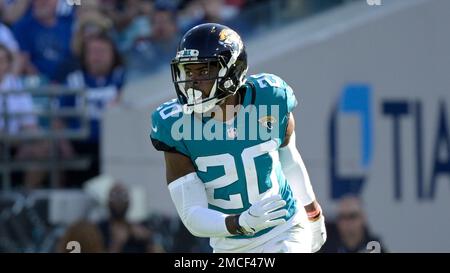 Jacksonville Jaguars safety Daniel Thomas (20) performs a drill during an  NFL football practice, Monday, May 23, 2022, in Jacksonville, Fla. (AP  Photo/John Raoux Stock Photo - Alamy