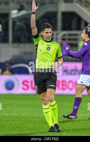 Artemio Franchi stadium, Florence, Italy, January 21, 2023, ACF Fiorentina  team line-up during ACF Fiorentina vs Torino FC - italian soccer Serie A  Stock Photo - Alamy