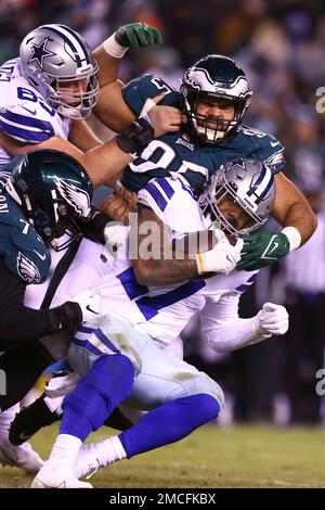 Philadelphia Eagles defensive tackle Marvin Wilson walks with