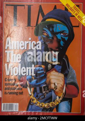 TIME magazine cover - August 23, 1993 Stock Photo