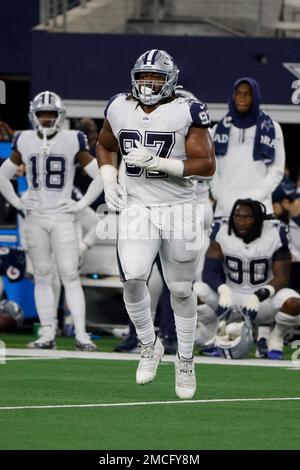 Dallas Cowboys defensive tackle Osa Odighizuwa (97) is seen after an NFL  football game against the Chicago Bears, Sunday, Oct. 30, 2022, in  Arlington, Texas. Dallas won 49-29. (AP Photo/Brandon Wade Stock Photo -  Alamy