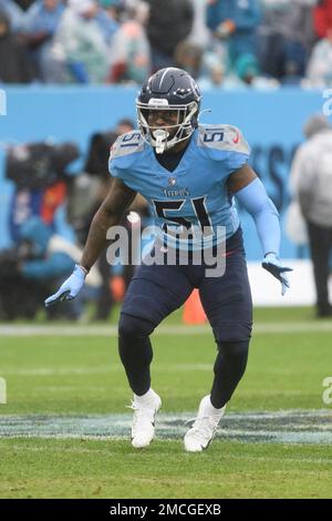 Tennessee Titans linebacker David Long Jr. (51) pictured after an NFL  football game against the Washington Commanders, Sunday, October 9, 2022 in  Landover. (AP Photo/Daniel Kucin Jr Stock Photo - Alamy