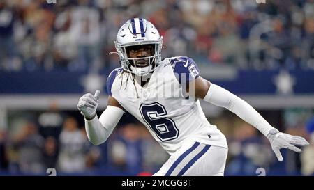 Dallas Cowboys wide receiver Noah Brown (85) runs during an NFL football  game against the Washington Commanders, Sunday, January 8, 2023 in  Landover. (AP Photo/Daniel Kucin Jr Stock Photo - Alamy