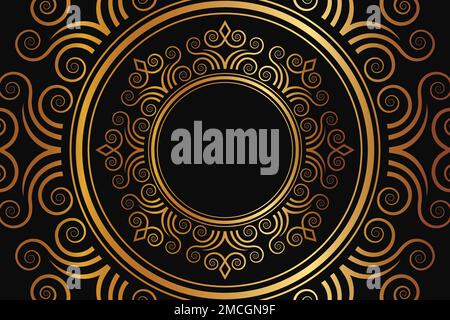 Vintage gold element,Graphic vector design eps Stock Vector