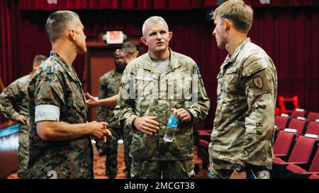 U.S. Army Col. Jeffrey VanAntwerp, 25th Infantry Division Deputy ...