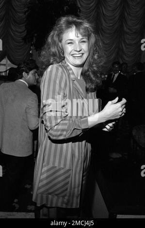 Karen Austin at the ABC affiliates party at the Century Plaza Hotel on