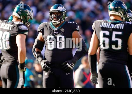 Philadelphia Eagles' Jordan Mailata plays during an NFL football game,  Sunday, Dec. 4, 2022, in Philadelphia. (AP Photo/Matt Slocum Stock Photo -  Alamy