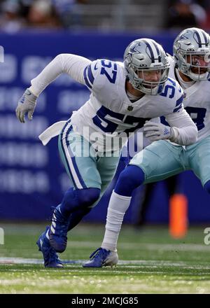 Dallas Cowboys linebacker Luke Gifford (57) is seen during a wild card NFL  football game against