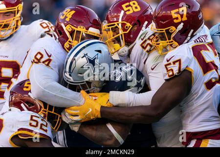 Dallas Cowboys defensive back DaRon Bland (26) looks to defend during an  NFL football game against the New York Giants on Thursday, November 24,  2022, in Arlington, Texas. (AP Photo/Matt Patterson Stock