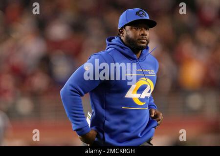 FILE - Los Angeles Rams running back Wendell Tyler (26) is thrown