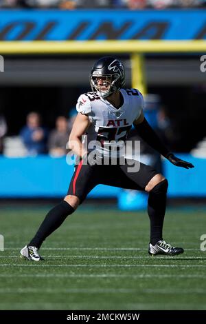 Atlanta Falcons safety Erik Harris (23) runs during an NFL football game  against the Washington Commanders, Sunday, November 27, 2022 in Landover.  (AP Photo/Daniel Kucin Jr Stock Photo - Alamy