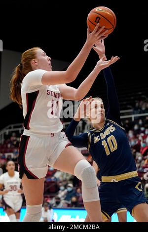 Stanford forward Ashten Prechtel (11) during the second-round game ...