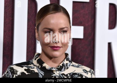 Abbie Cornish arrives at the premiere of "The Tender Bar" on Sunday