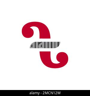 Letter T and F logo icon design template elements Vector eps Stock Vector