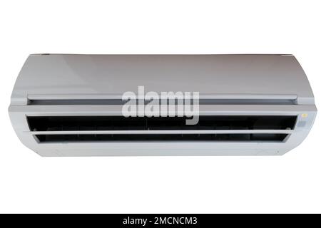 Isolated air conditioner at work to freshen the air Stock Photo