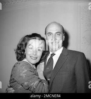 Film star Dolores del Rio and Lewis A. Riley Jr., pose in their New ...