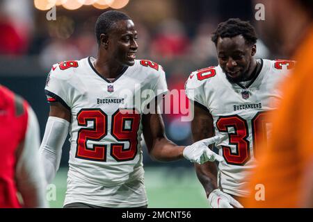 Atlanta Falcons cornerback Dee Alford (37) runs during an NFL football game  against the Washington Commanders, Sunday, November 27, 2022 in Landover.  (AP Photo/Daniel Kucin Jr Stock Photo - Alamy