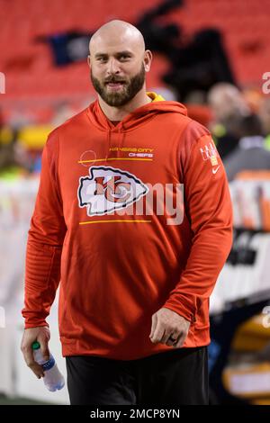 Kansas City Chiefs guard Kyle Long (69) after an NFL football game