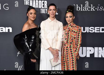 Tessa Thompson, Rebecca Hall Stock Photo - Alamy