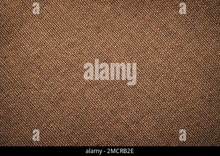 beige fabric texture, jute burlap as background Stock Photo