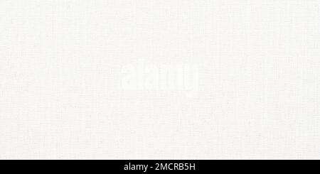 white fabric texture. light background of natural linen Stock Photo