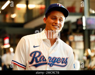 Texas Rangers: Corey Seager Full Press Conference 
