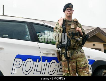 Senior Airman Alexander Rowe, 8th Security Forces Squadron defender ...