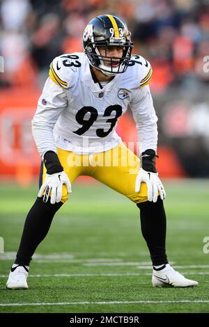 Pittsburgh Steelers linebacker Joe Schobert (93) during the second