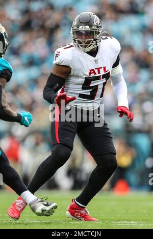 Atlanta Falcons linebacker Brandon Copeland (51) and cornerback