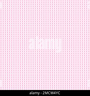 Dots seamless pattern, pink and white color, geometric background Stock Photo
