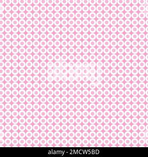 Dots seamless pattern, pink and white color, geometric background Stock Photo