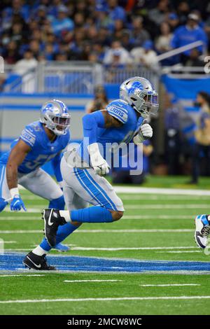 DETROIT, MI - NOVEMBER 24: Detroit Lions Safety (25) Will Harris before the  game between Buffalo Bills and Detroit Lions on November 24, 2022 in  Detroit, MI (Photo by Allan Dranberg/CSM Stock Photo - Alamy