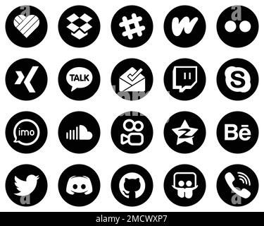 Spotify logo Black and White Stock Photos & Images - Alamy