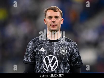 Goalkeeper Manuel Neuer GER, international match, PreZero Arena, Sinsheim, Baden-Wuerttemberg, Germany Stock Photo