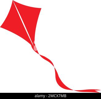 kite logo stock illustration design Stock Vector