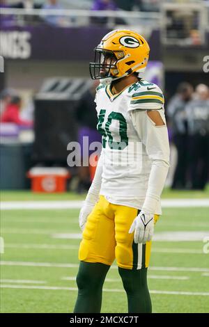 Green Bay Packers linebacker Tipa Galeai (40) in action during the