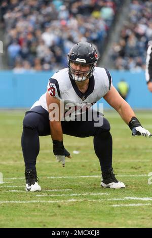 Houston Texans center Jimmy Morrissey (79) looks on during the NFL football  team's training camp at Houston Methodist Training Center, on Wednesday,  July 26, 2023, in Houston. (AP Photo/Maria Lysaker Stock Photo - Alamy