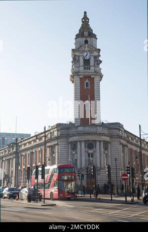 Lambeth Town Hall, Brixton, London, England, UK Stock Photo - Alamy