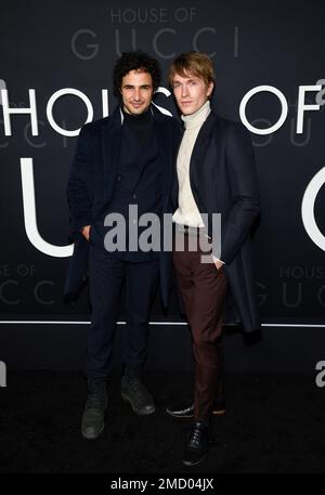 Zac Posen, left, and Christopher Niquet attend the MoMA Film Benefit ...