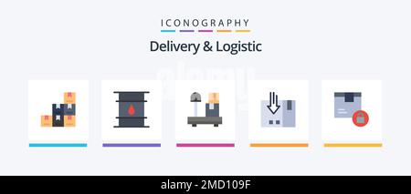 Express delivery icon. Fast shipping with timer with inscription on white  background. Flat vector illustration EPS10 Stock Vector