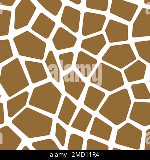 Abstract modern giraffe seamless pattern. Animals trendy background. Colorful decorative vector stock illustration for print, card, postcard, fabric Stock Vector