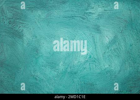 green and white paint on leather texture, with vignette, soft focus macro Stock Photo